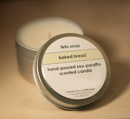 Baked Bread Scented Candle
