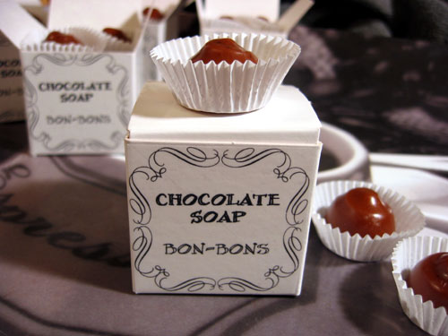 chocolate soap