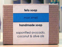 Man Smell Handmade Shea Butter Soap