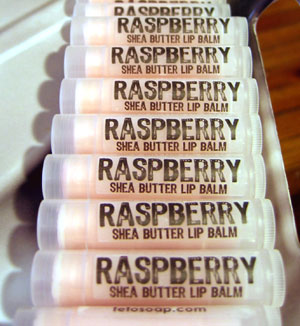 Raspberry Shea Butter Lip Balm